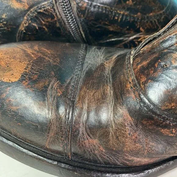 La Bottega di Lisa Brown Leather Boots 39