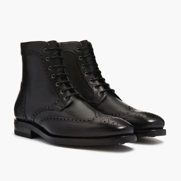 La Milano Wingtip Boots