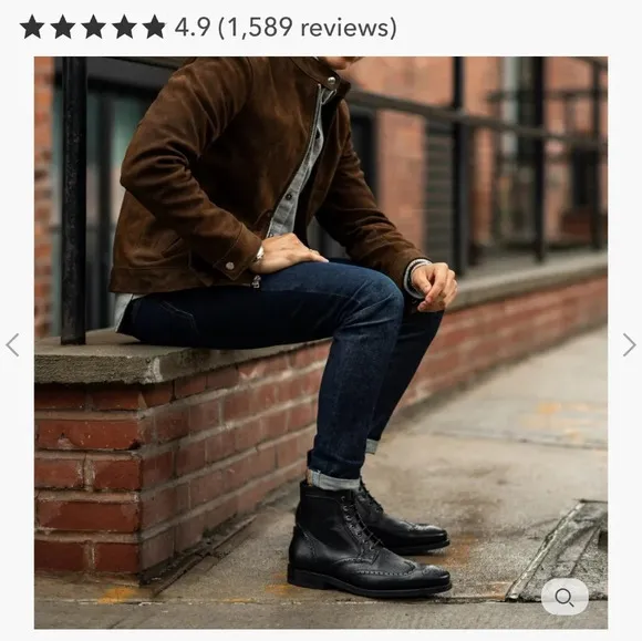 La Milano Wingtip Boots