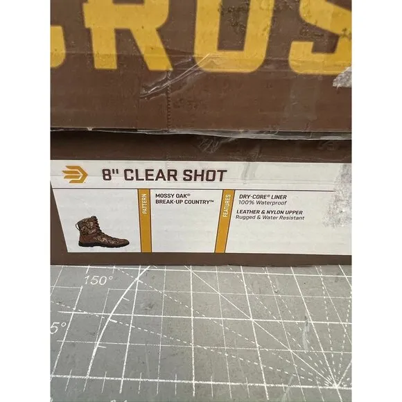 LaCrosse Mens 8&quot; Clear Shot Waterproof Hunting Boots US 11