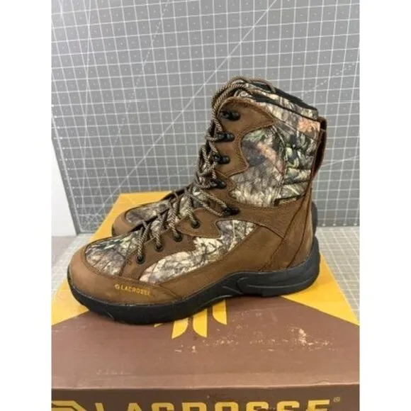 LaCrosse Mens 8&quot; Clear Shot Waterproof Hunting Boots US 11