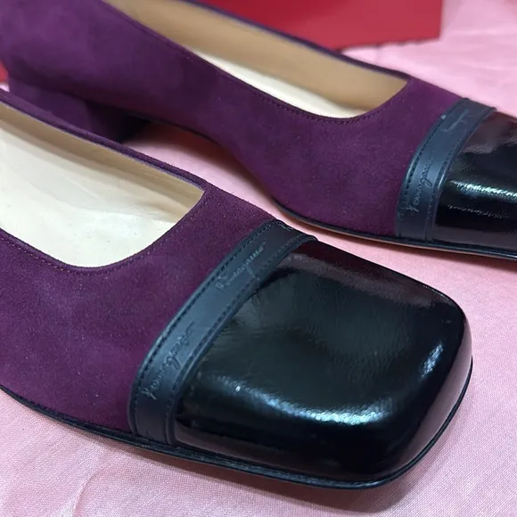 Ladies brand new authentic in box Salvatore Ferragamo shoes 8 1/2 AAAA