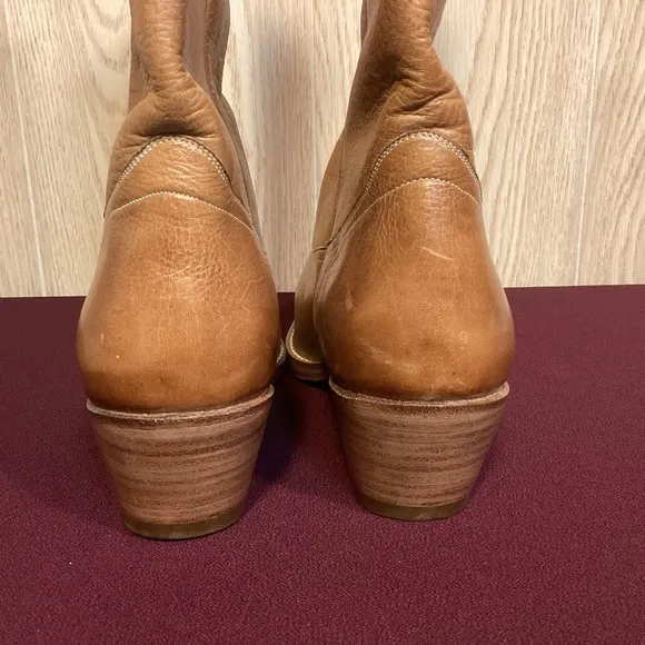 Leather Western Boots in box Men’s size 9 made in Brazil by Paragon
