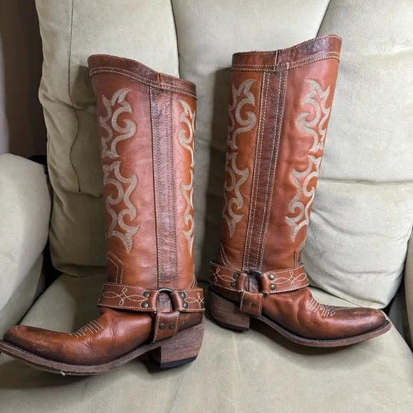 Liberty Black BootsLiberty Black Biker Vintage Canela LB711135 6.5