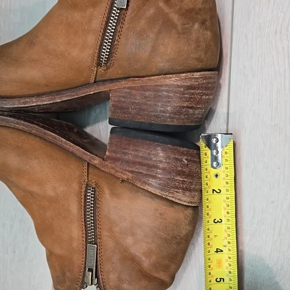 LIBERTY Women Leather Western Boots Boho hobo sz 9
