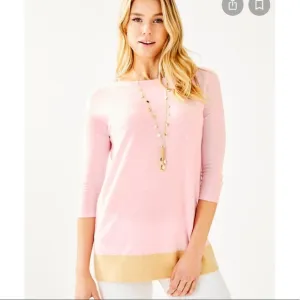 Lilly Pulitzer Dayna Coolmax Pink Sweater Size XXS
