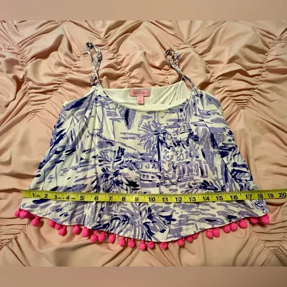 Lilly Pulitzer Lilac Verbena Rock the Dock Franni set - size 8