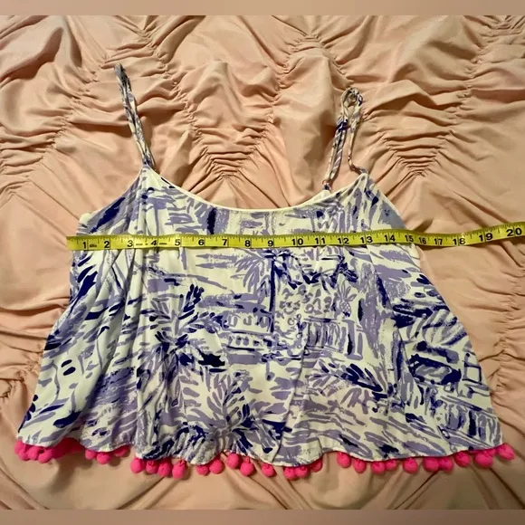 Lilly Pulitzer Lilac Verbena Rock the Dock Franni set - size 8