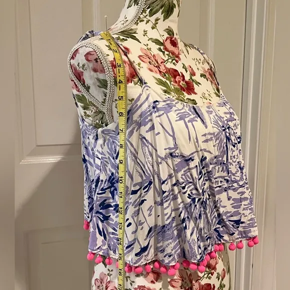 Lilly Pulitzer Lilac Verbena Rock the Dock Franni set - size 8