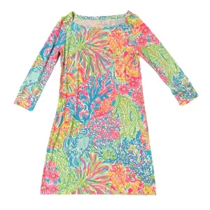 Lilly Pulitzer Sophie Dress in Lover's Coral, Size Small, UPF 50 , NEW with Tags