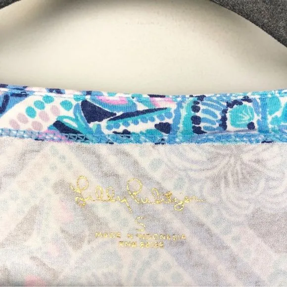 LILLY PULITZER | Sophie 3/4 Sleeve Dress UPF 50  Zanzibar Blue Women’s Size S