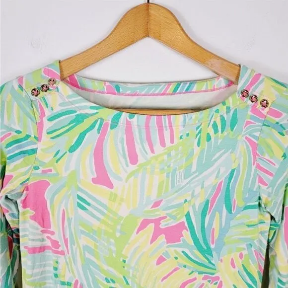 Lilly Pulitzer UPF Sophie Dress Tropical Storm XXS