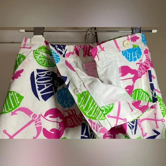 Lily Pulitzer Summer Classic Cotton Mimosa Rock my Boat Skirt Size XS