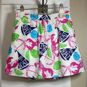 Lily Pulitzer Summer Classic Cotton Mimosa Rock my Boat Skirt Size XS