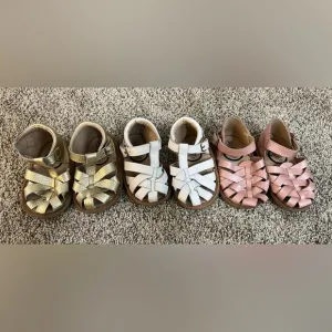 Little love bug sandals lot • Size 4 • closed toe