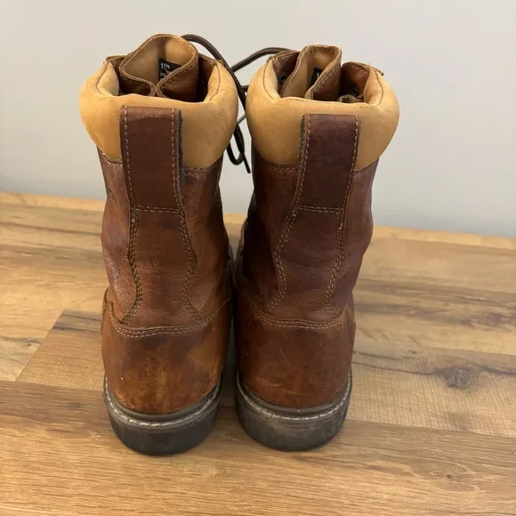 L.L. Bean Kangaroo Upland Hunter Leather Boots Gore-Tex Vibram Sole