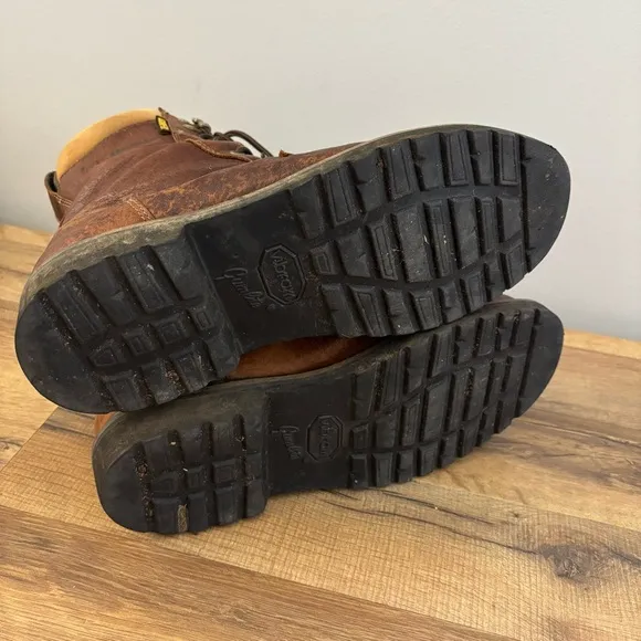 L.L. Bean Kangaroo Upland Hunter Leather Boots Gore-Tex Vibram Sole