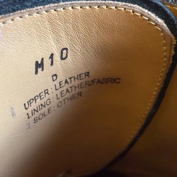 Loake Black Leather Oxford Shoes Mens Size 10