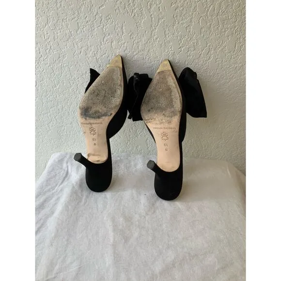 Loeffler Randall | Margot Rose Moiré Bow Mule