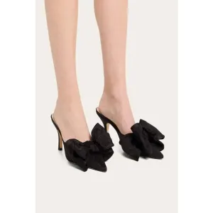 Loeffler Randall | Margot Rose Moiré Bow Mule