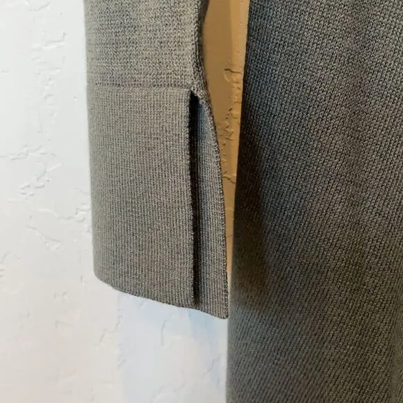 Loft Army Green Swing Dress