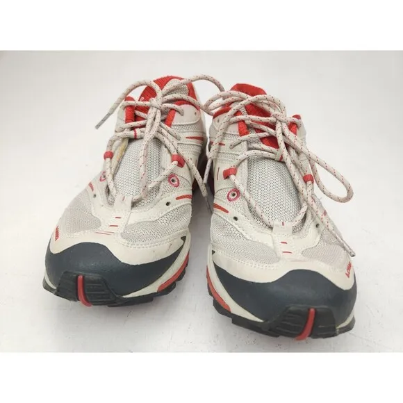 Lowa S-Cruise Mesh Hiking Walking Shoes Woman’s Size 9 Arch-Fit White Orange