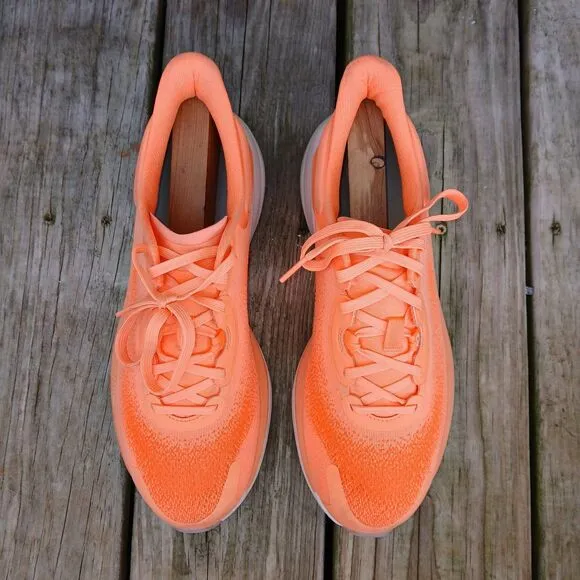 Lululemon Chargefeel 2 Low Workout Trainers Womens 10.5 Orange Shoes Sneakers