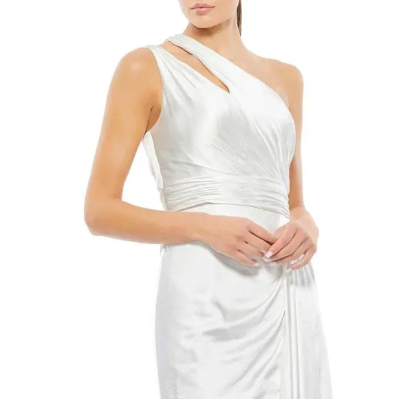 MAC DUGGAL 49006 ONE SHOULDER EVENING GOWN