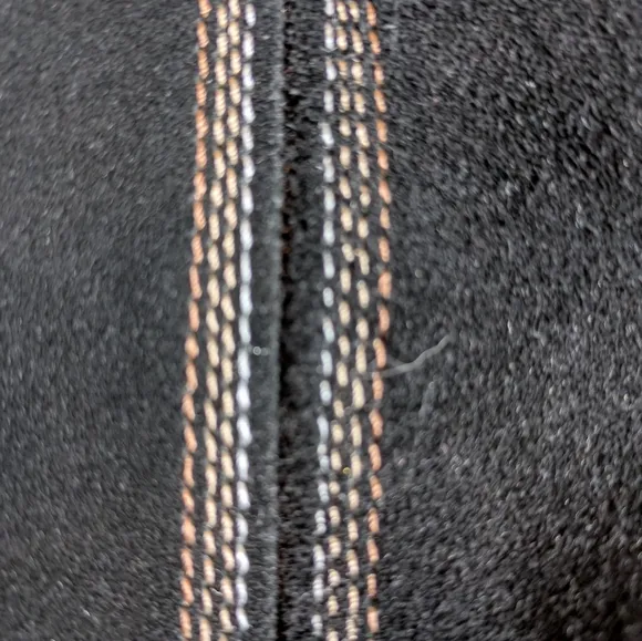 Marc Fisher Black Suede Fold over Women's Boots Size 6