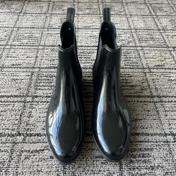 Marc Fisher Rainy 2 Rain Boot Black Size 11