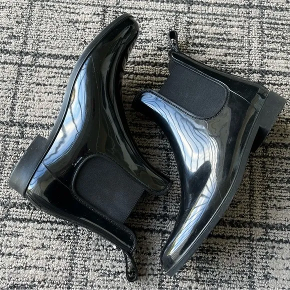 Marc Fisher Rainy 2 Rain Boot Black Size 11