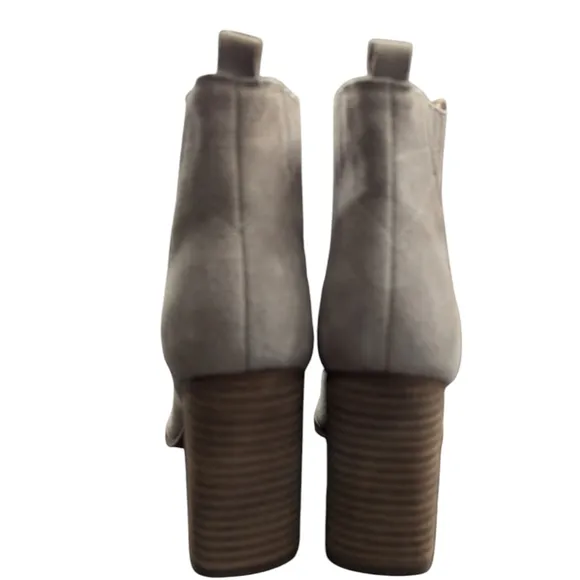 Marc Fisher | Women's Oshay Pointed Toe Ankle Boots | Tan | 4&quot; Heel | 11M