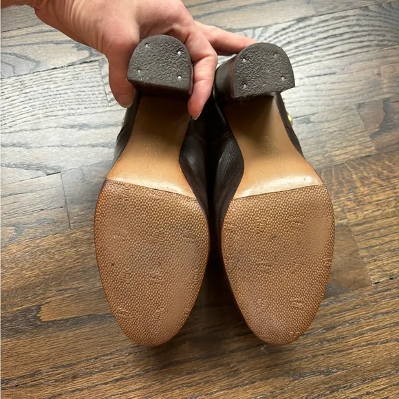 Marni brown booties with buckle, size 38