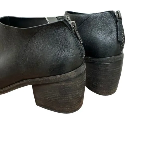 Marsell Black Ankle Boots with Open Toe and Chunky Heel