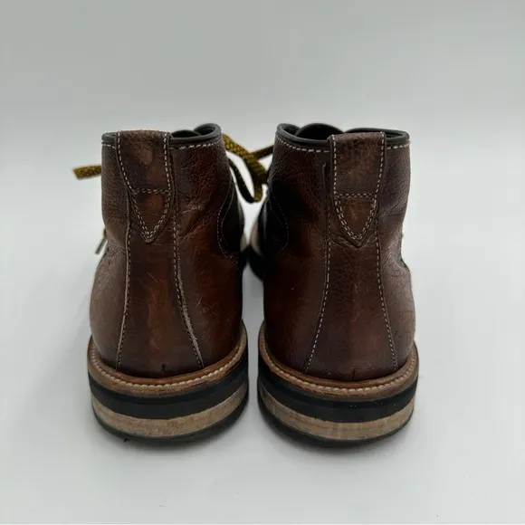 Martin Dingman Brown Chukka Boots Lace Up Leather Size 10 Made In Italy