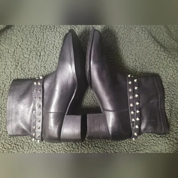 Matisse Women's Rocker Studded Black Ankle Boots Size 8.5 Amazing Condition!!!