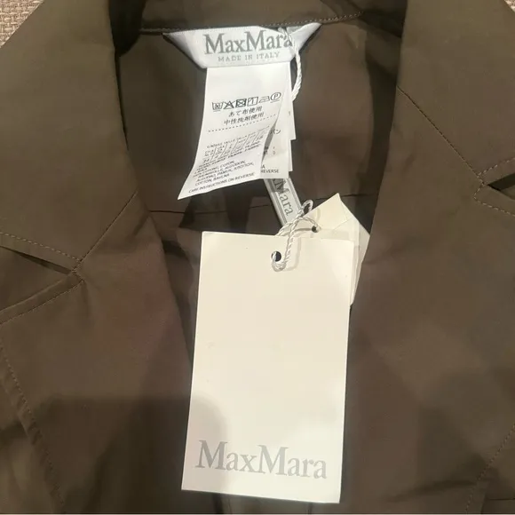 Max Mara Voto Wrapped Shirt Dress*NWT
