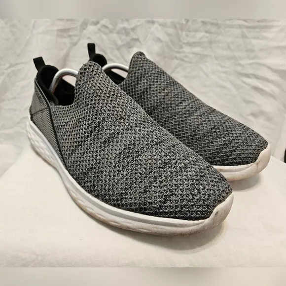 MBT Mens Rome Slip On Walking Shoes Llight Comfort Mesh Sz 11 GREY