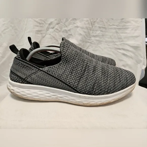 MBT Mens Rome Slip On Walking Shoes Llight Comfort Mesh Sz 11 GREY