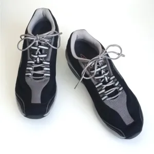 MBT Women’s Toning Athletic Shoes 39 (8-8.5) Black Suede &amp; Mesh Running Shoes
