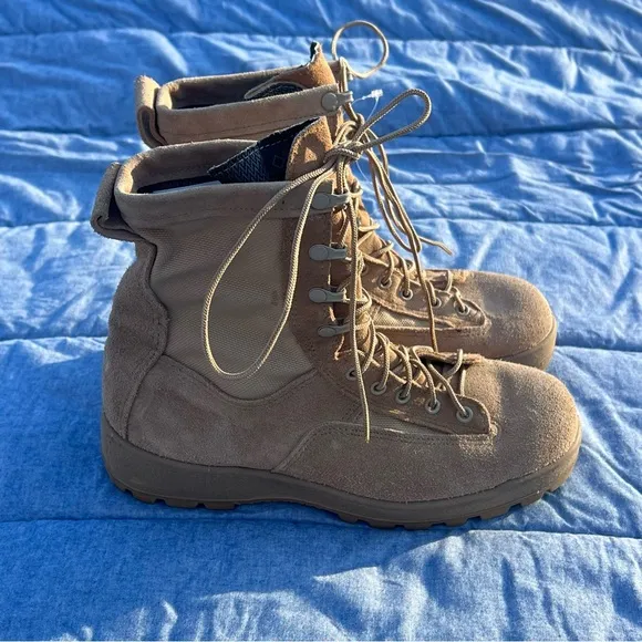 McRae Footwear Tan Military Army Combat Boots Size 8.5