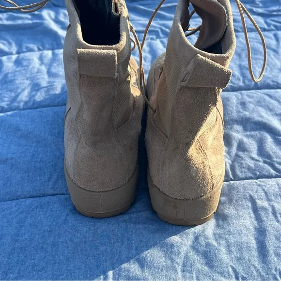 McRae Footwear Tan Military Army Combat Boots Size 8.5