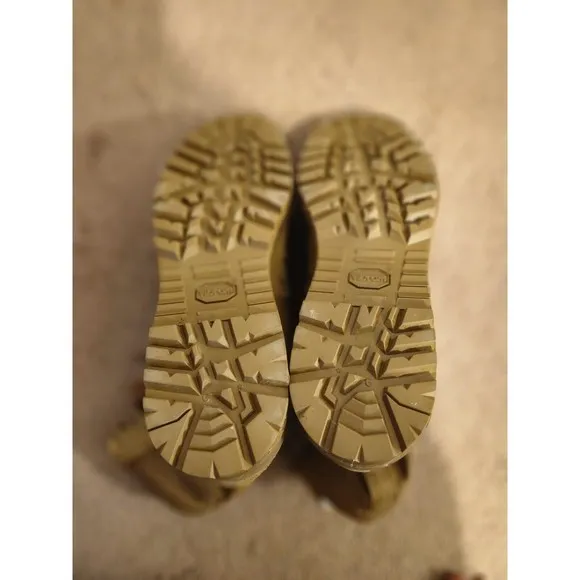 MCRAE NWT US ARMY COMBAT BOOTS TEMPERATE WEATHER DESERT TAN SIZE 12.5R