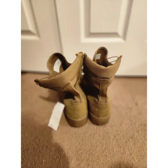 MCRAE NWT US ARMY COMBAT BOOTS TEMPERATE WEATHER DESERT TAN SIZE 12.5R