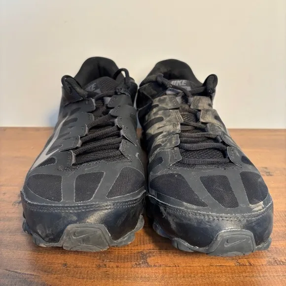 Men Nike Reax 8 TR Mesh Athletic Shoes Sneakers Black/Anthracite 621716008 Sz 13