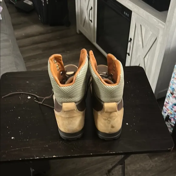 Men's Brown and Tan Boots