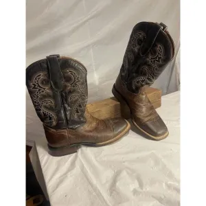 Men's Dan Post Franklin Distressed Cowboy Boots-Size‎ 8.5D