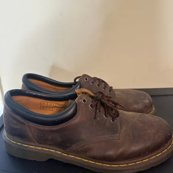 Men’s Dr.Martens Airwair 11849 Brown Leather Air Cushion Sole In Size US 15