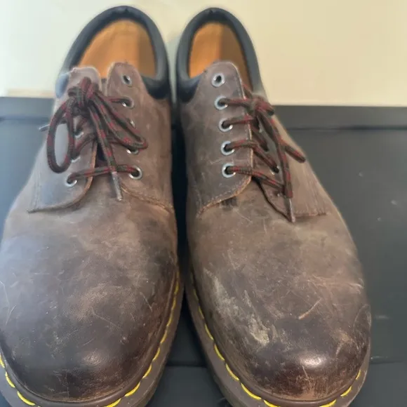Men’s Dr.Martens Airwair 11849 Brown Leather Air Cushion Sole In Size US 15