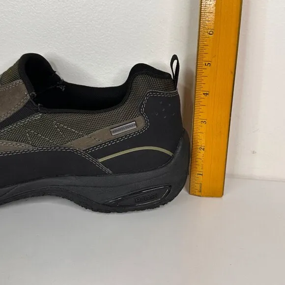 Mens Dunham Slip-On Shoes Size 14D Waterproof Suede &amp; Mesh Casual Footwear